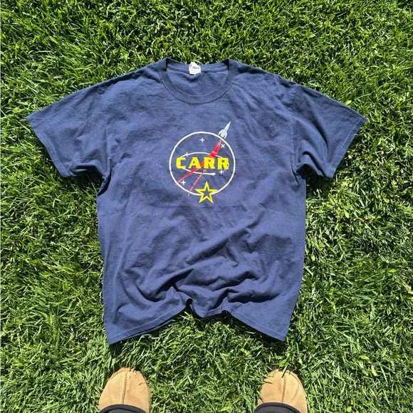 Y2K Carr Space Graphic Tee - Picture 1 of 3